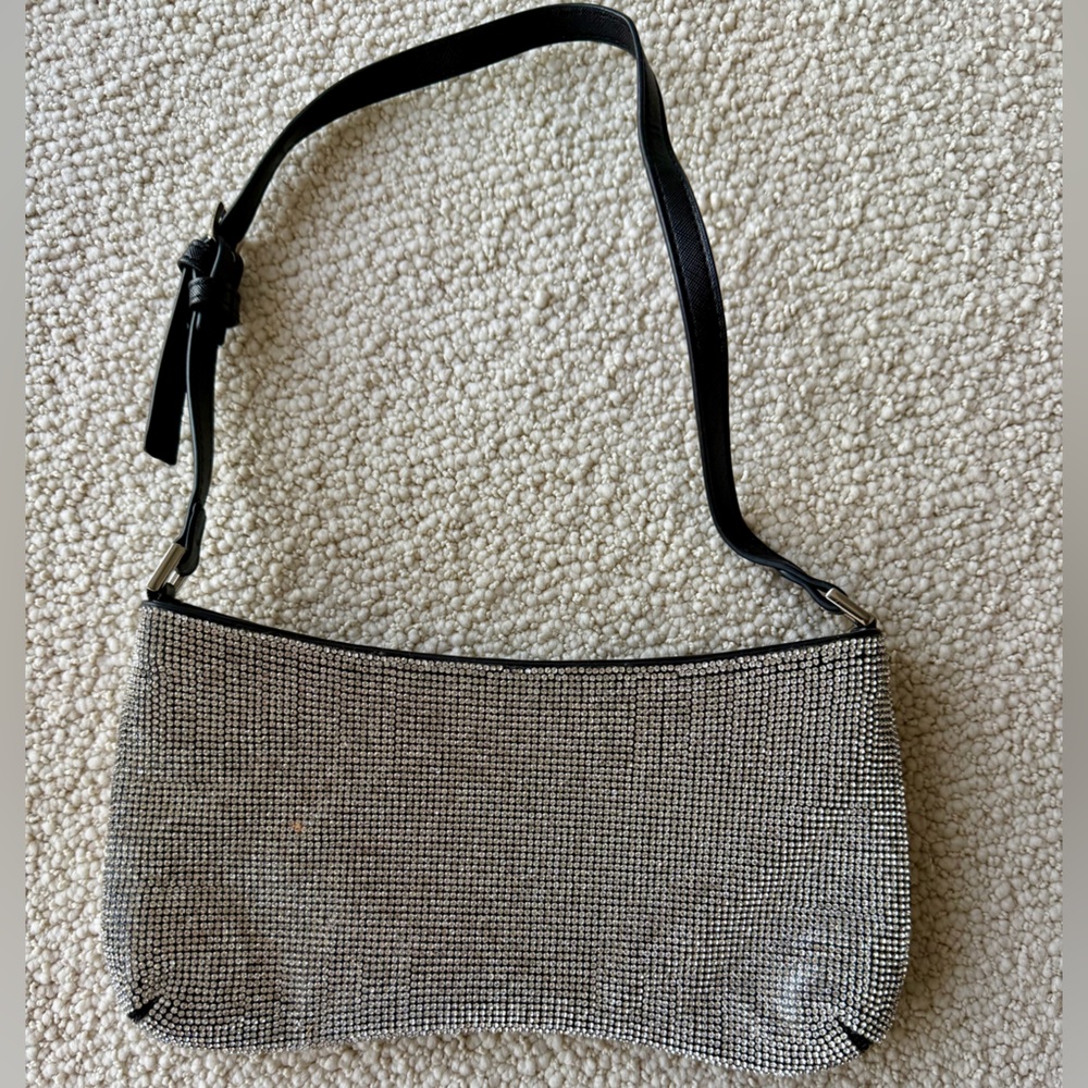 crystal sparkly purse